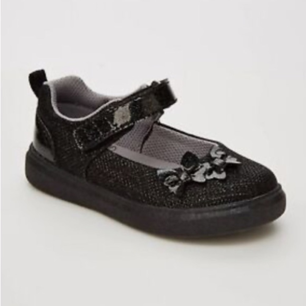 Toddler Girls' Surprize by Stride Rite Corissa dress shoes- Black 5